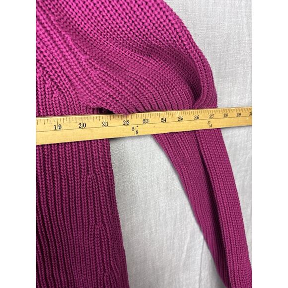 Quince 100% Organic Cotton Crew Neck Sweater Pink Women’s Size L - Picture 5 of 6